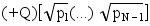+Q[sqrt(p_1)... sqrt(p_(N-1))]